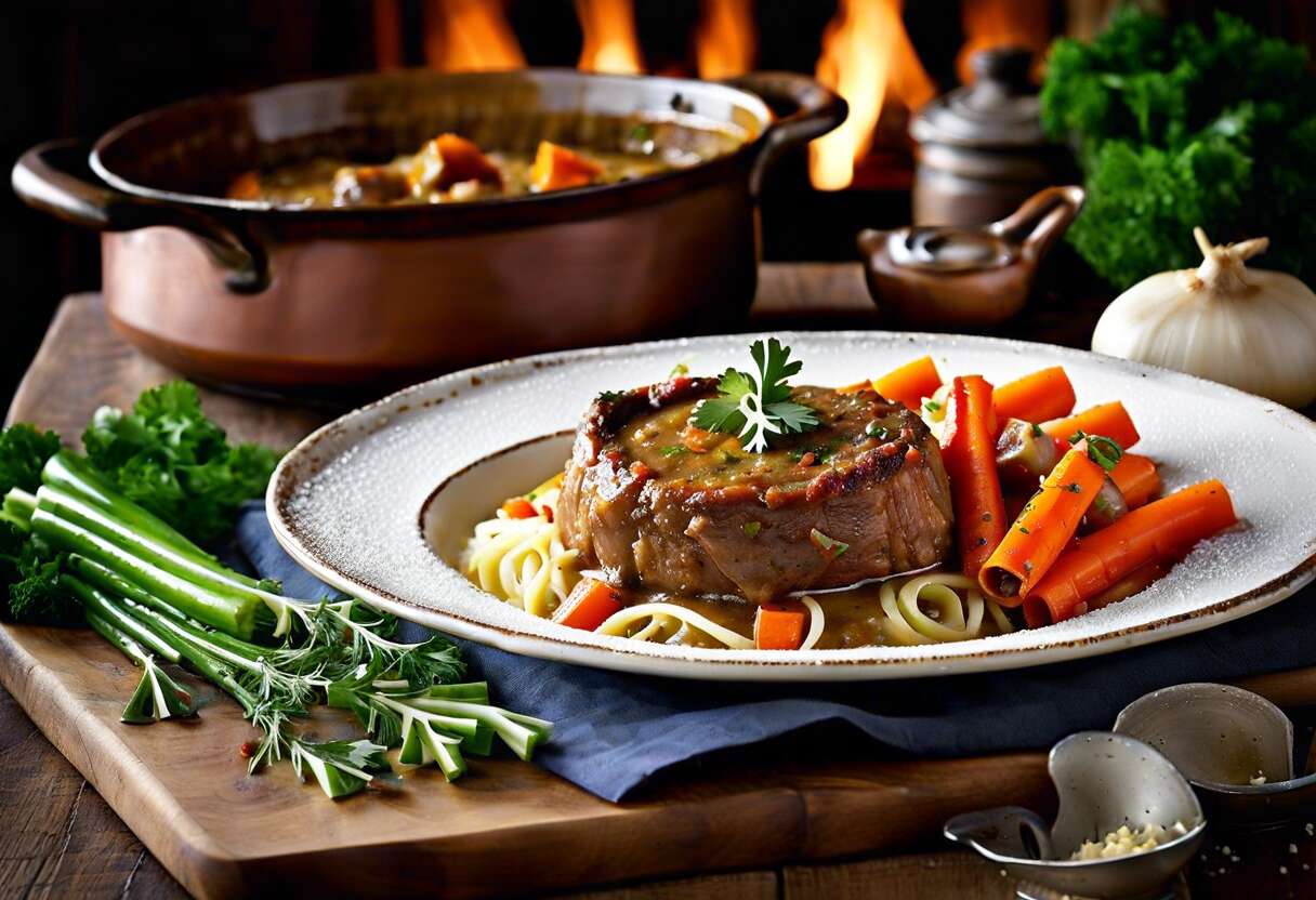 Osso buco à la milanaise