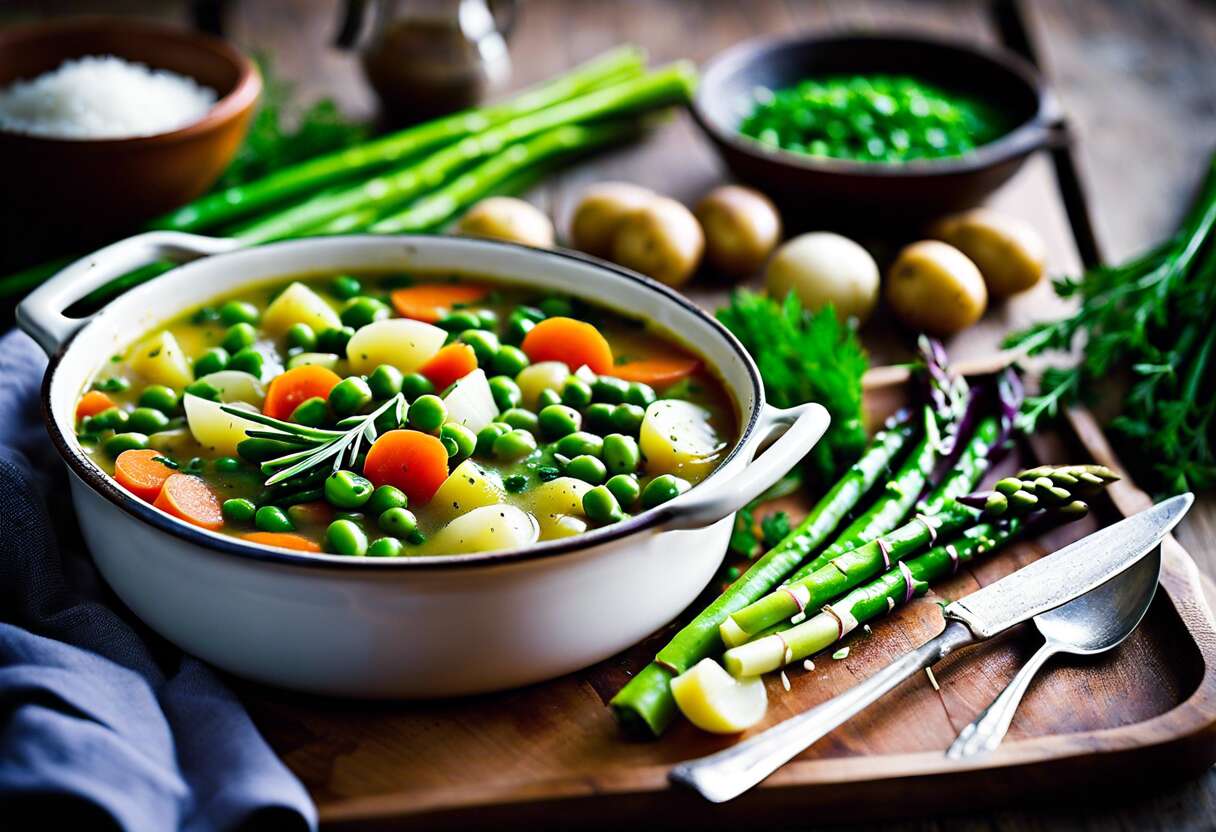 Cocotte printanière : les légumes de saison à l'honneur