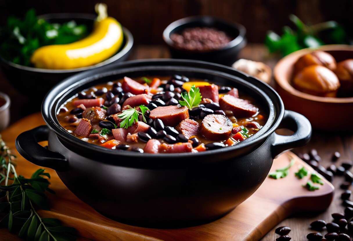 Feijoada brésilienne : adapter le ragoût national à la cocotte moderne