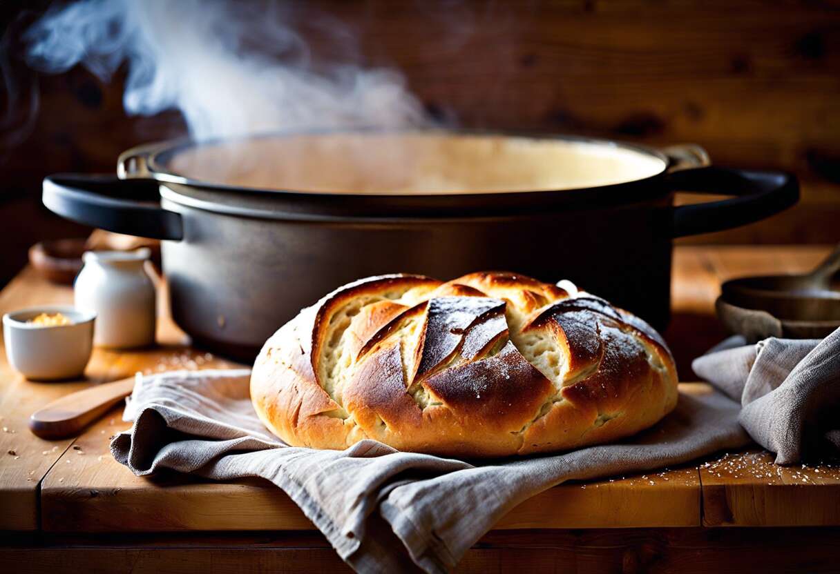 Pains croustillants cuits en cocotte : le guide ultime