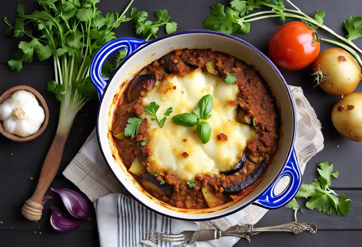 Évasion grecque : moussaka et autres merveilles à préparer en cocotte