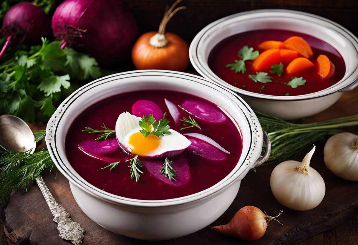 Gastronomie slave : réussir le bortsch et autres soupes en cocotte