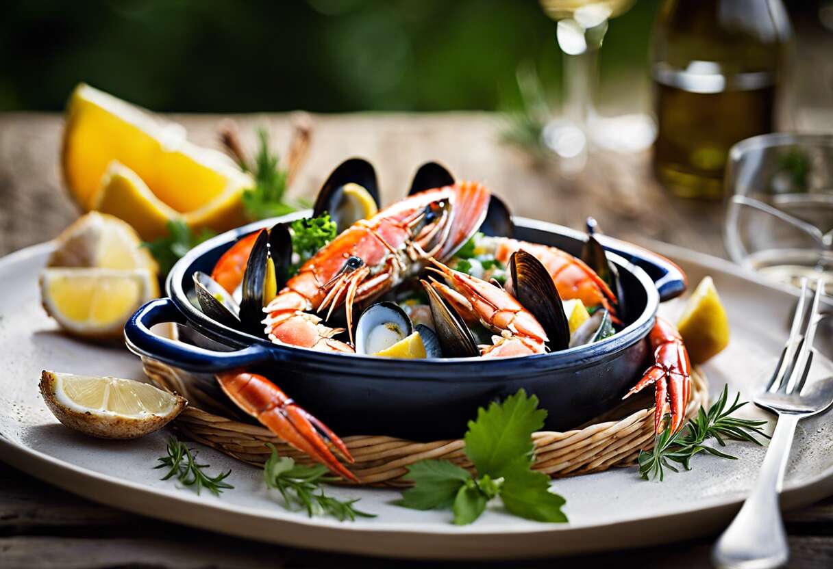 Cocottes estivales : des fruits de mer pour un repas ensoleillé