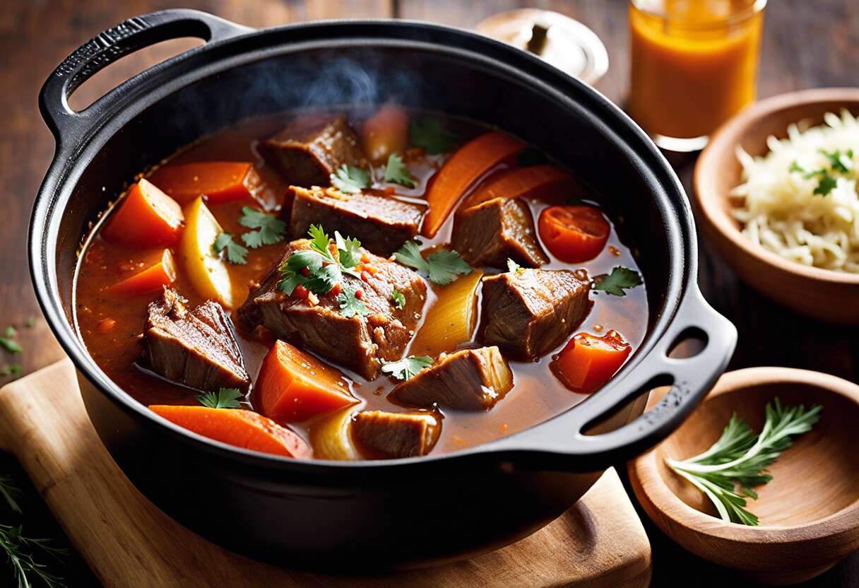 La magie des épices orientales dans votre plat mijoté en cocotte