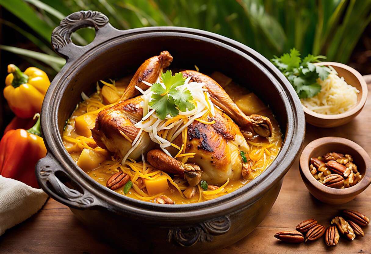 Escale culinaire péruvienne : réaliser un ají de gallina dans votre cocotte