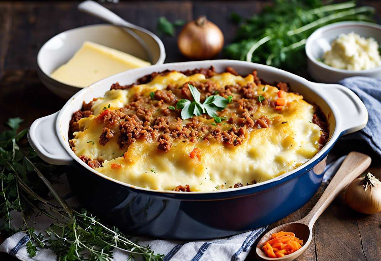 Tradition revisitée : un hachis Parmentier onctueux en quelques étapes