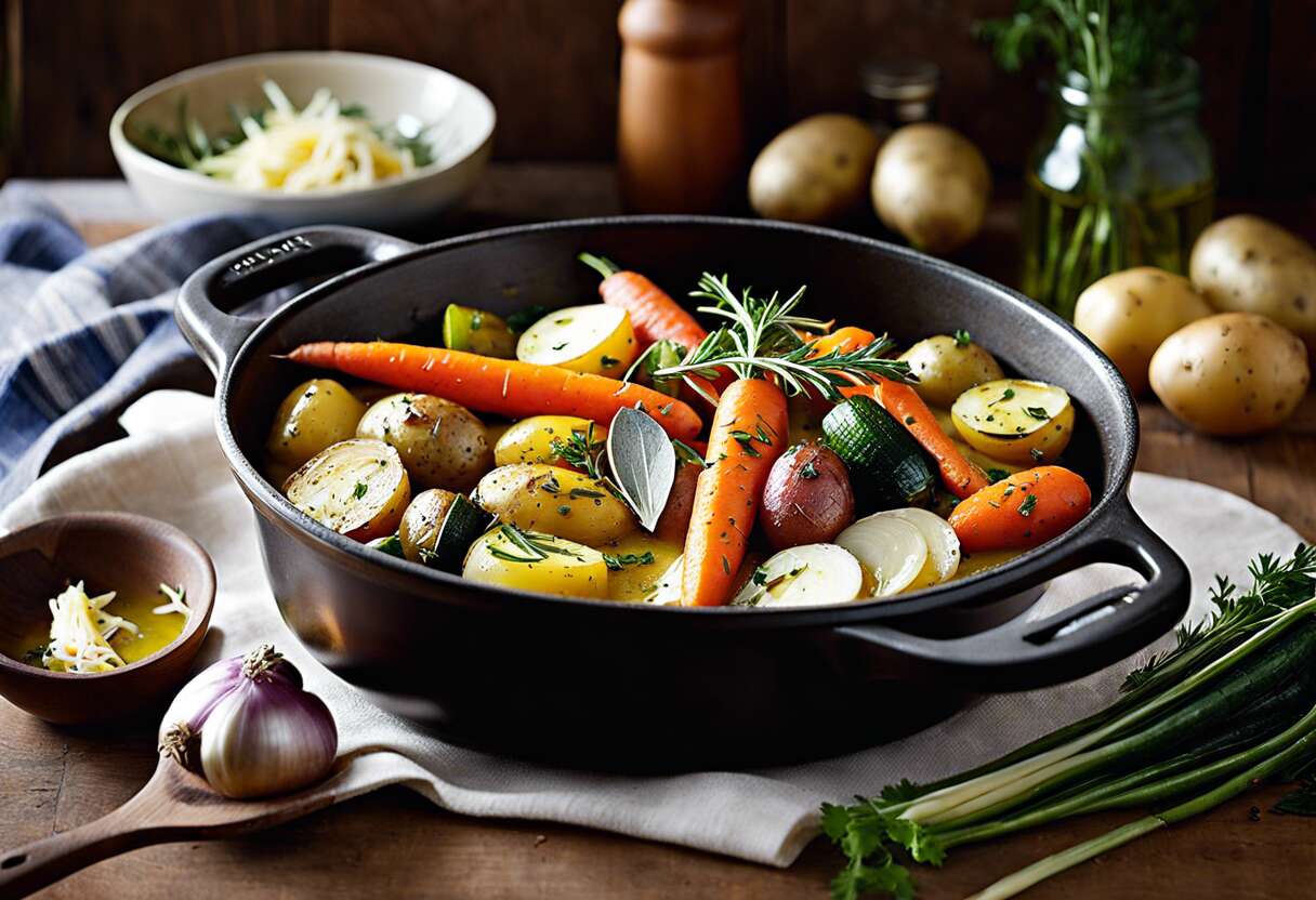 Techniques imparables pour des légumes fondants en cocotte
