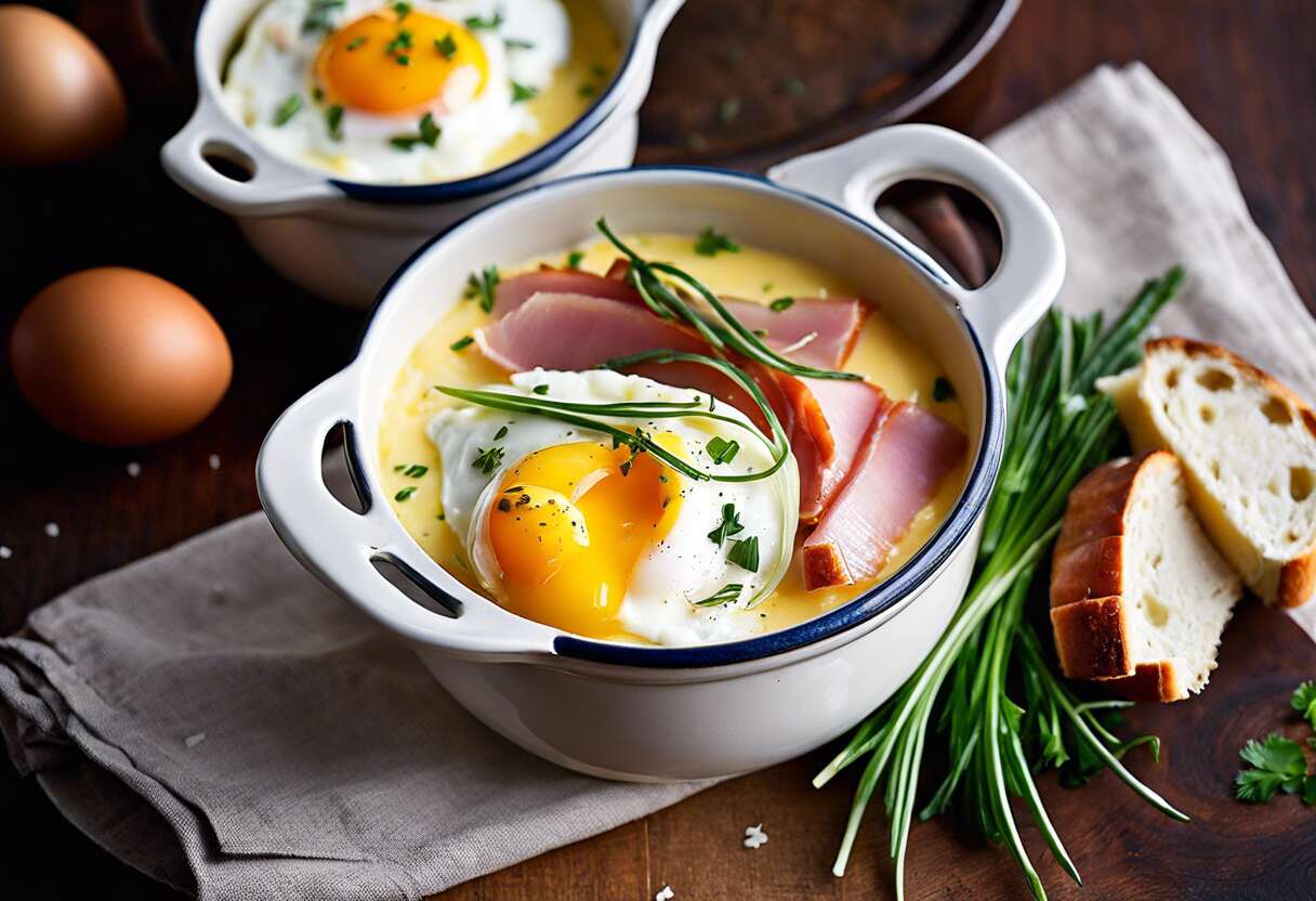 Œufs cocotte à la savoyarde : recette traditionnelle et gourmande - Fid-778045