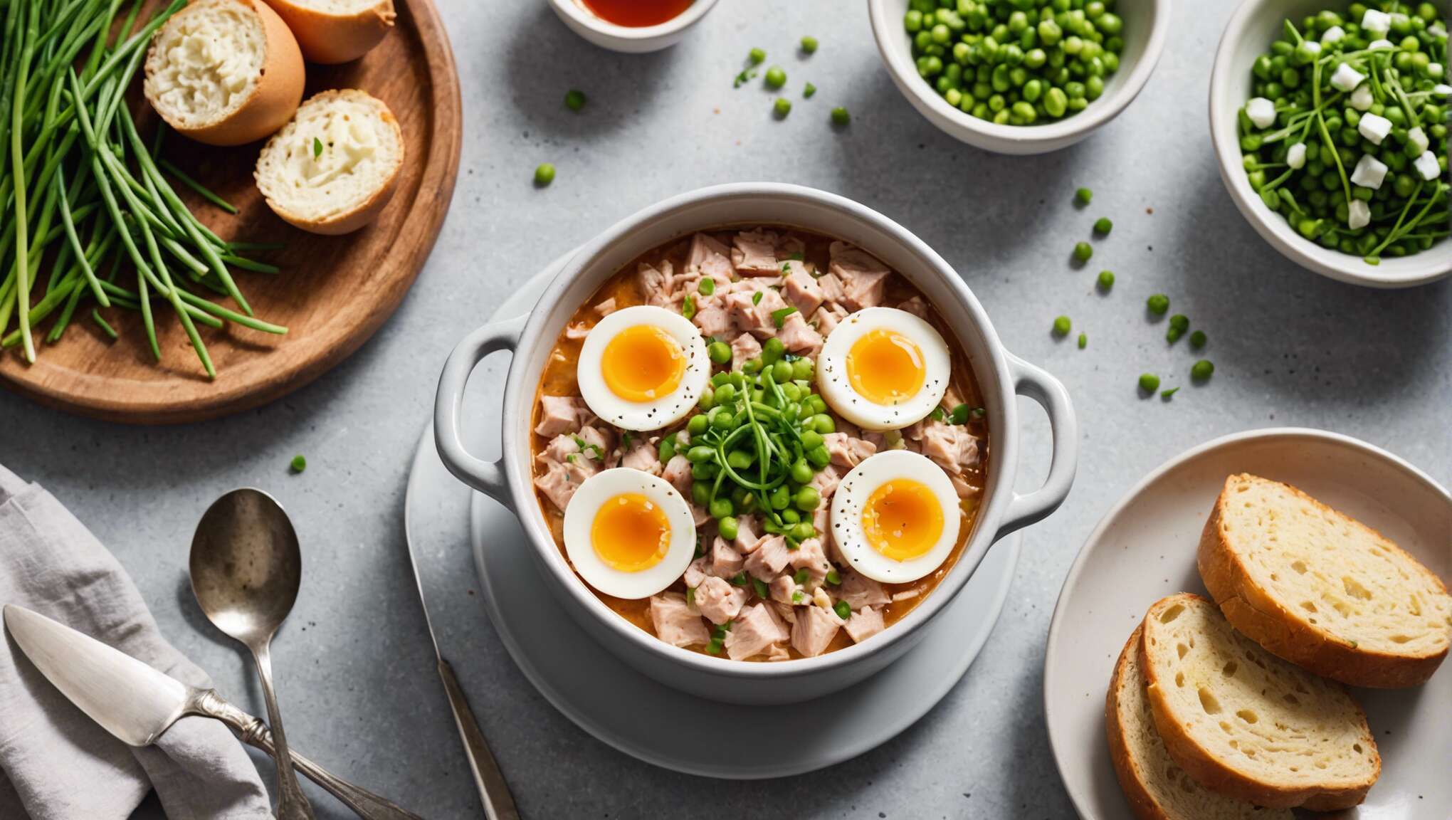 Recette facile d'œufs cocotte au thon : un délice simple à préparer !
