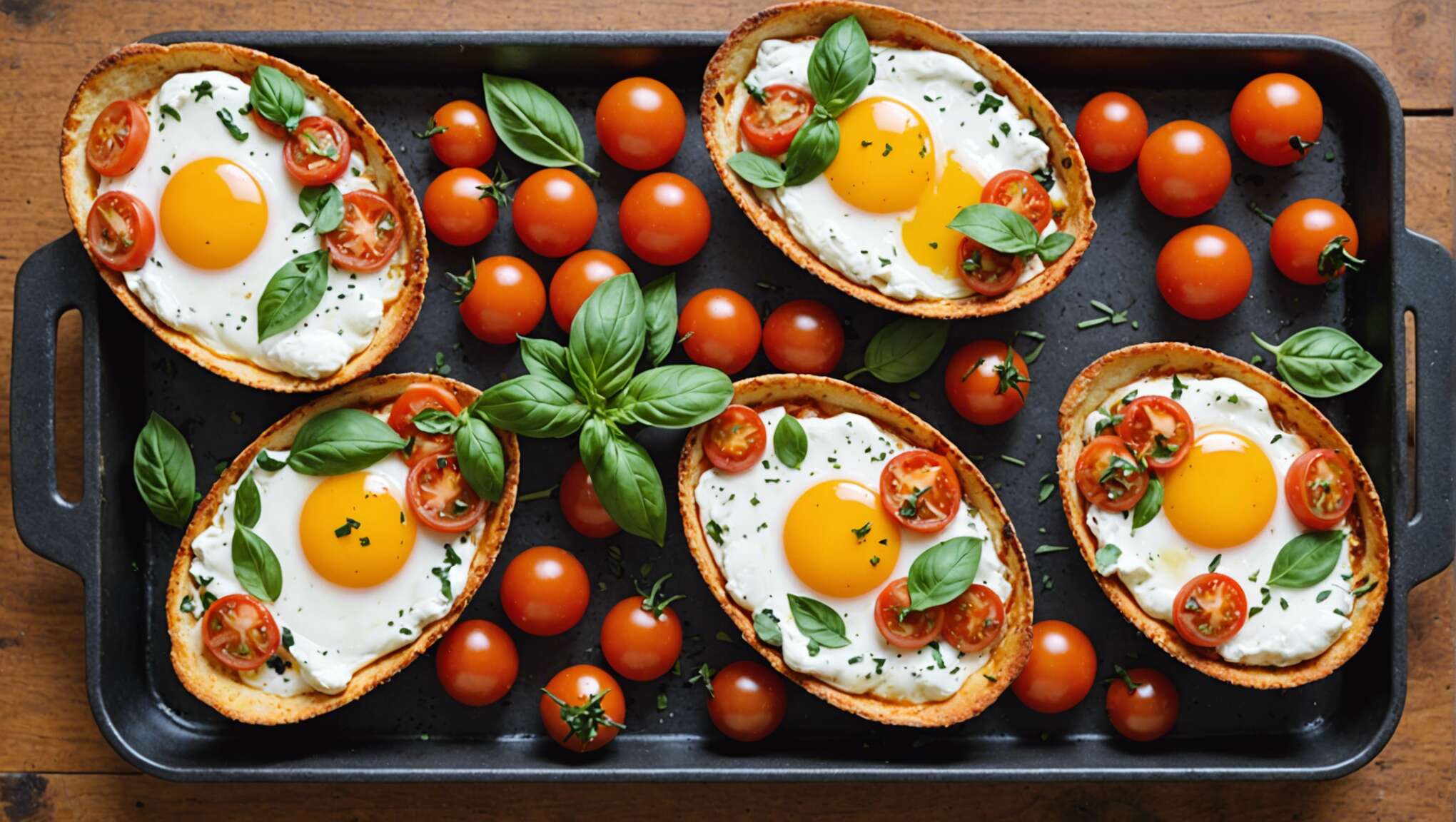 Recette d'œufs cocotte à l'italienne : saveurs méditerranéennes facile et rapide