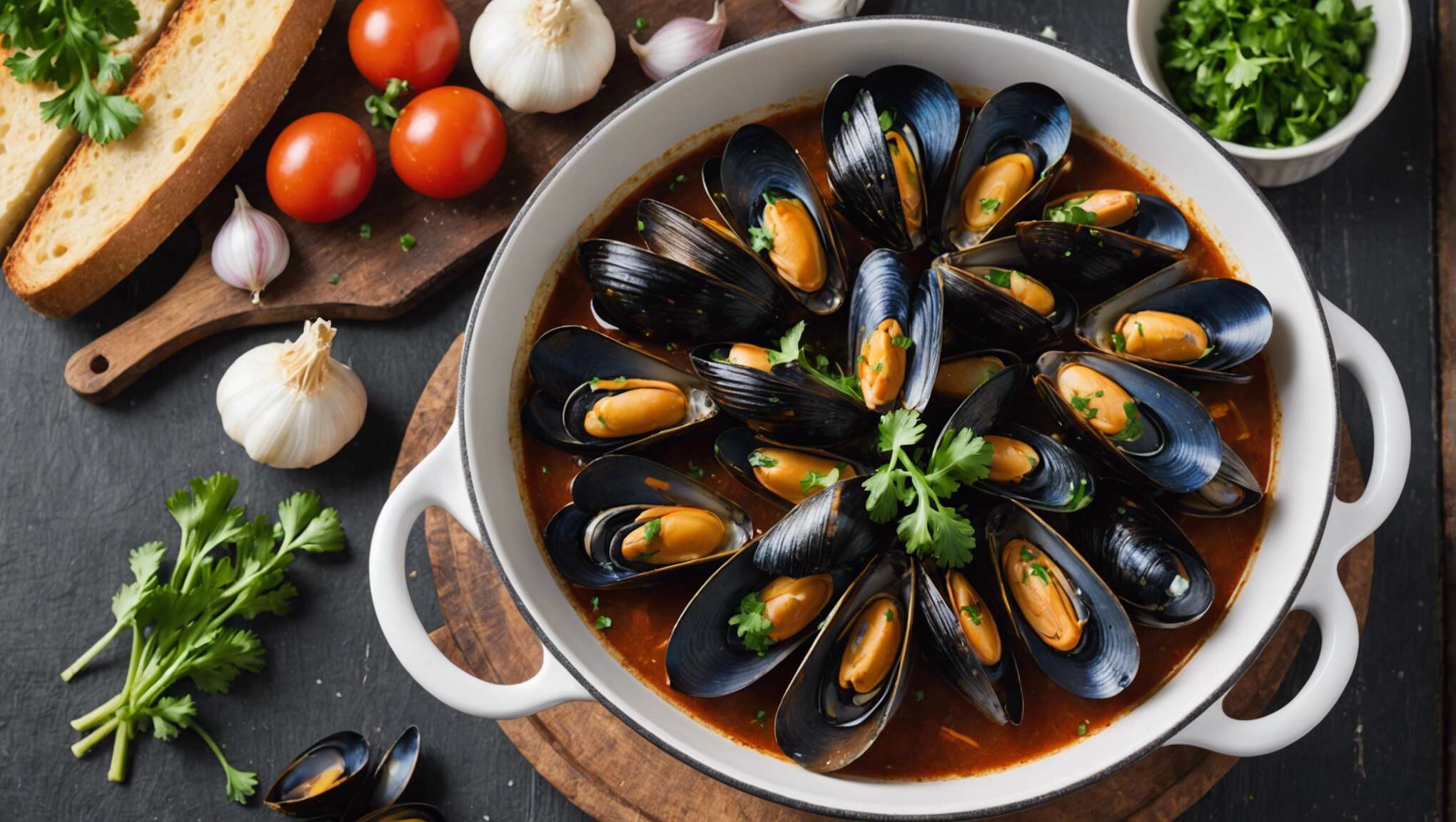 Cocotte de moules à la bordelaise : recette traditionnelle et savoureuse