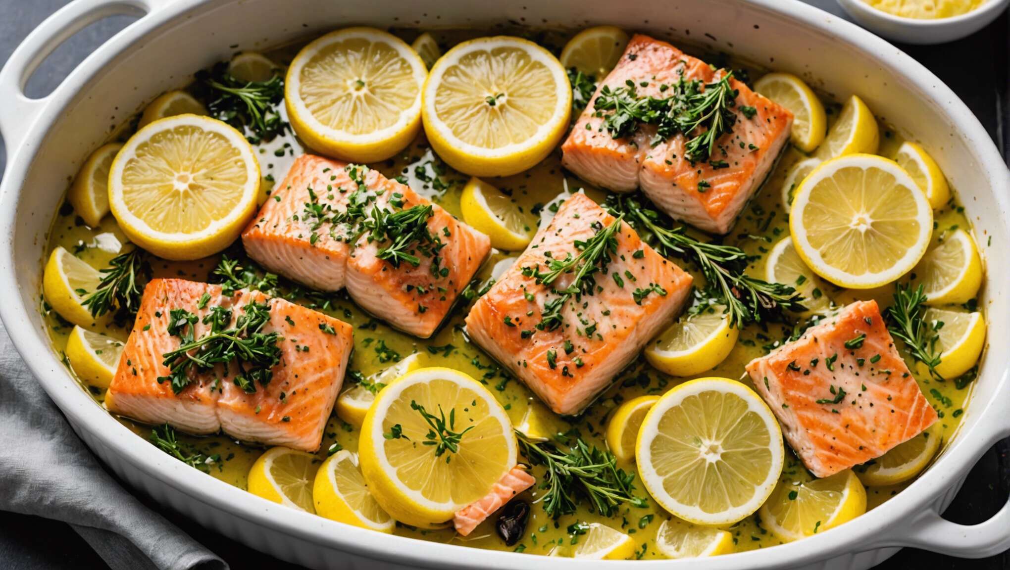 Recettes de cocottes de saumon au thym et citron : saveurs et simplicité