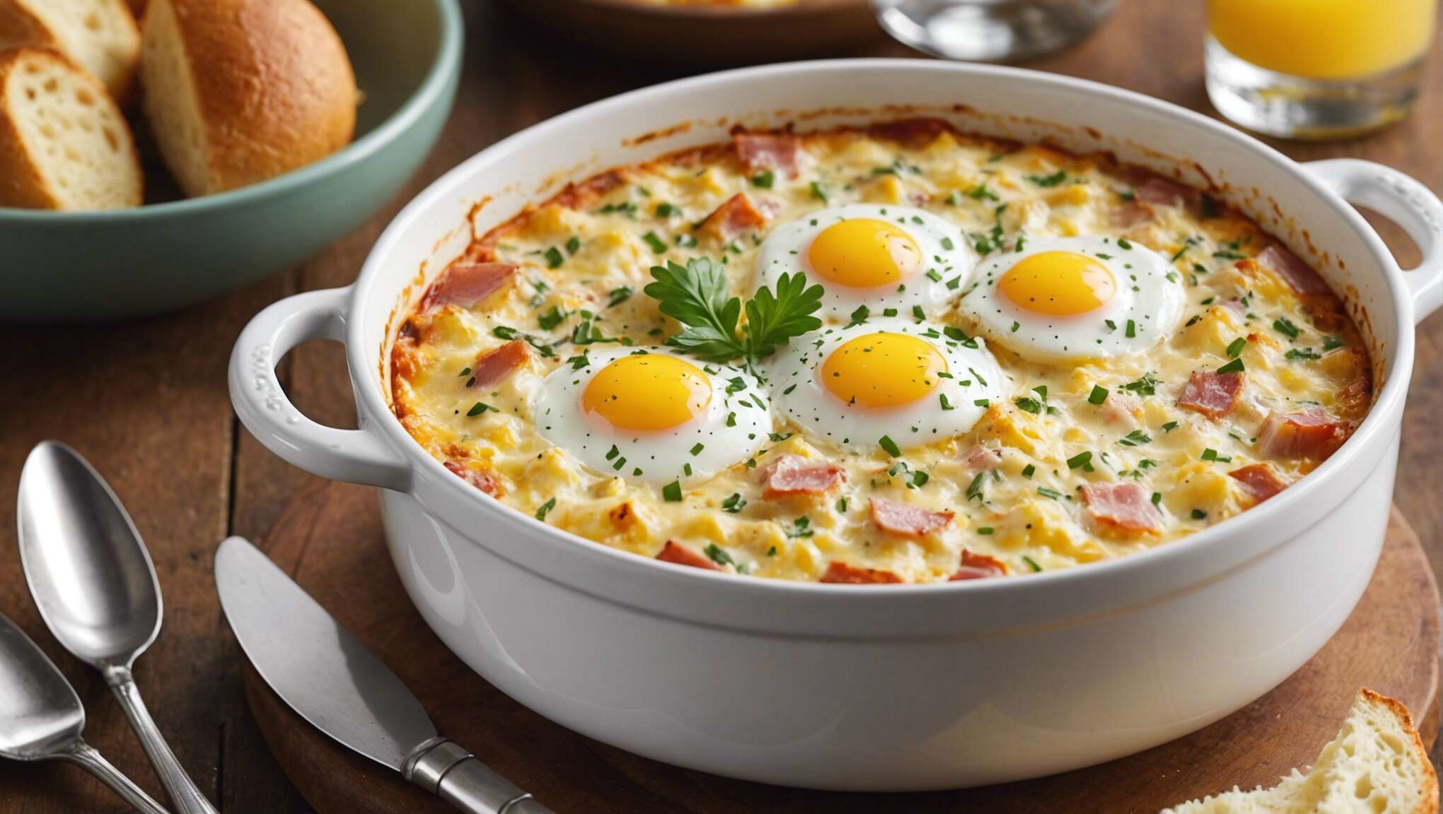 Recette rapide d'œufs cocotte express pour maman fatiguée