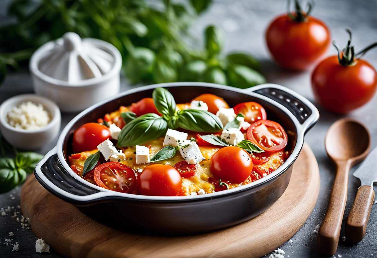 Recette de petite cocotte tomate et feta : saveurs méditerranéennes en toute simplicité