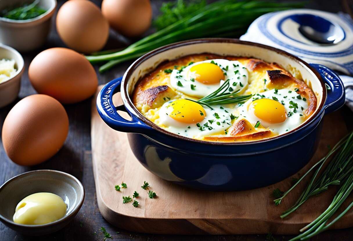 Recette d'œuf en cocotte de pain : un délice simplissime !
