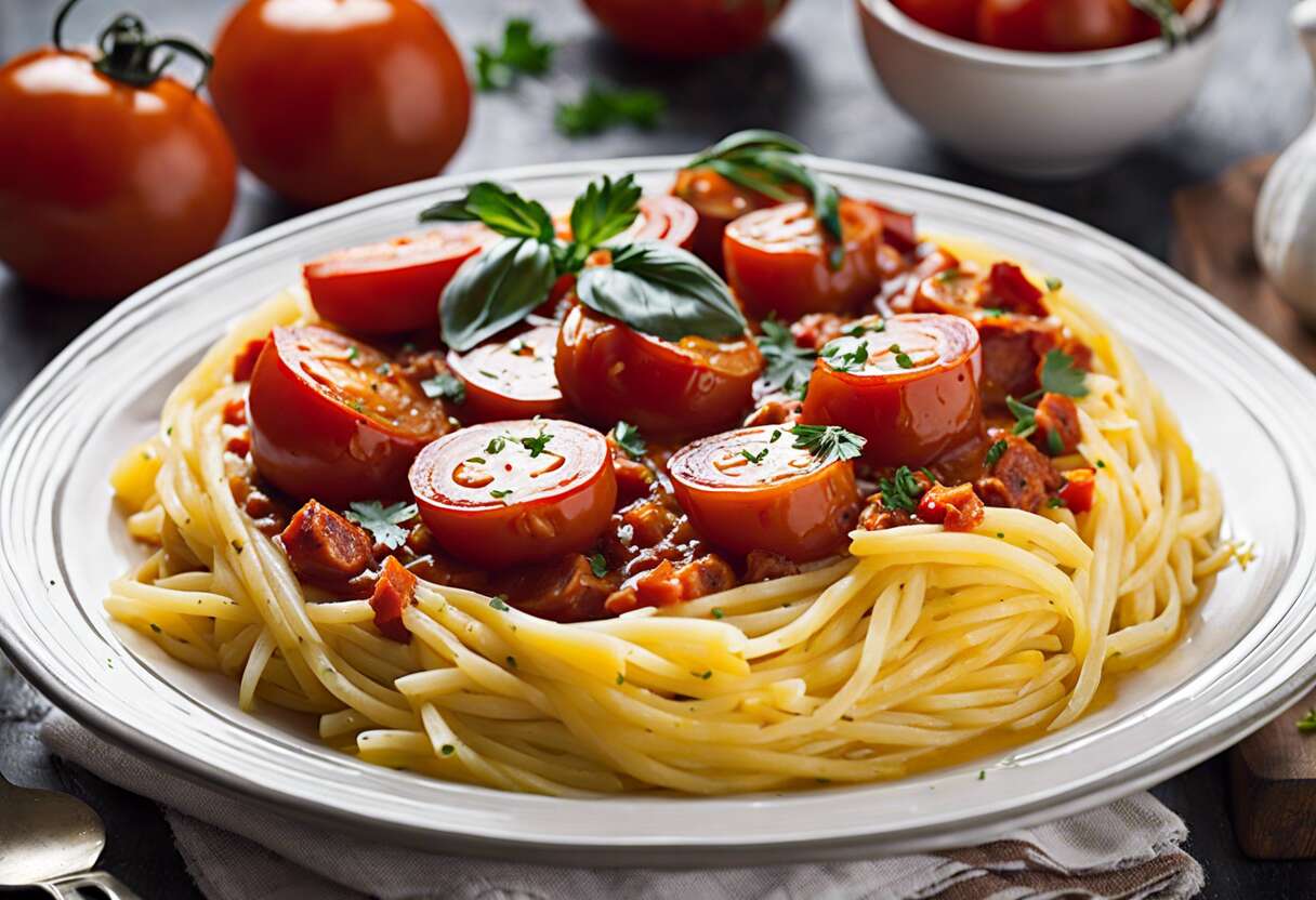Recette d&rsquo;œuf cocotte au chorizo et tomates séchées avec mouillettes d&rsquo;Etivaz