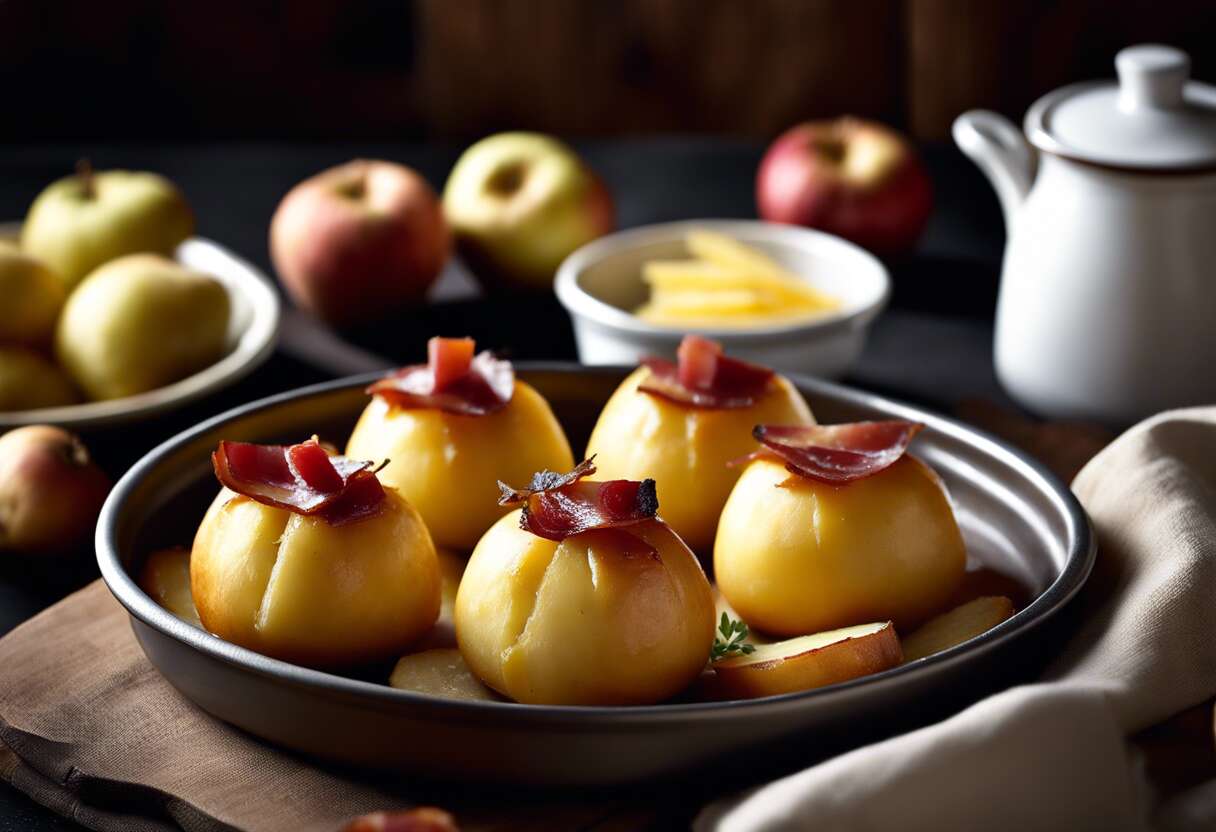 Recette de pommes de terre paysannes en mini cocottes