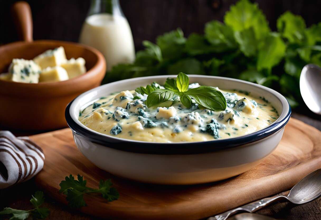 Recette d'œufs cocotte aux épinards et Roquefort : un délice simplissime !