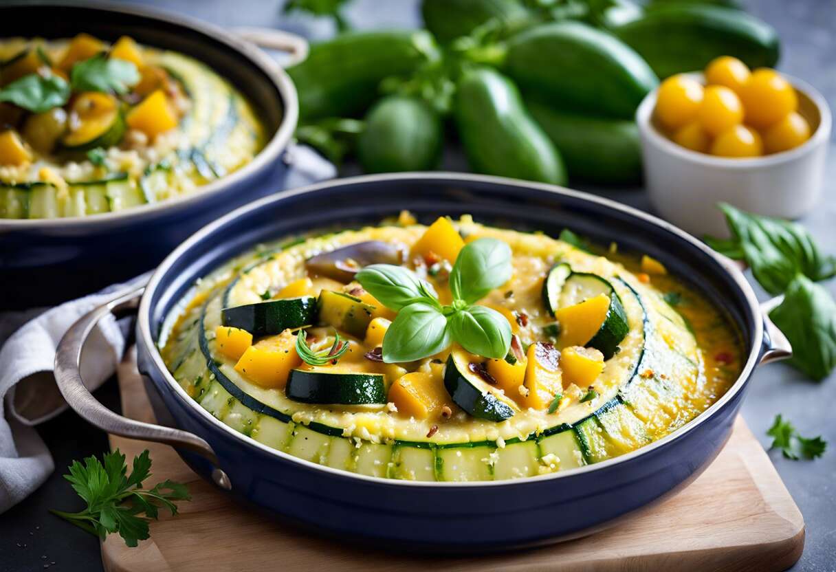 Cocotte de courgettes à la provençale : recette facile et savoureuse