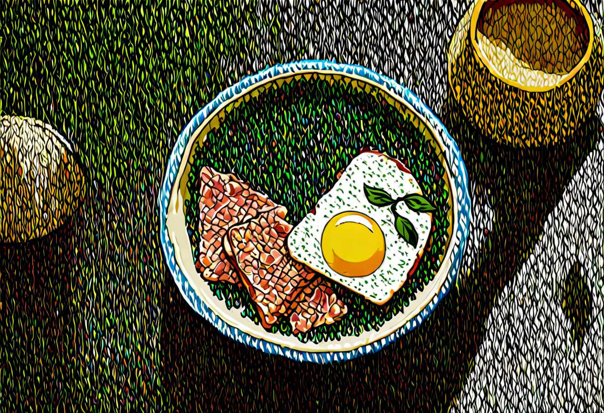 Recette rapide : œufs cocotte aux épinards, jambon et comté