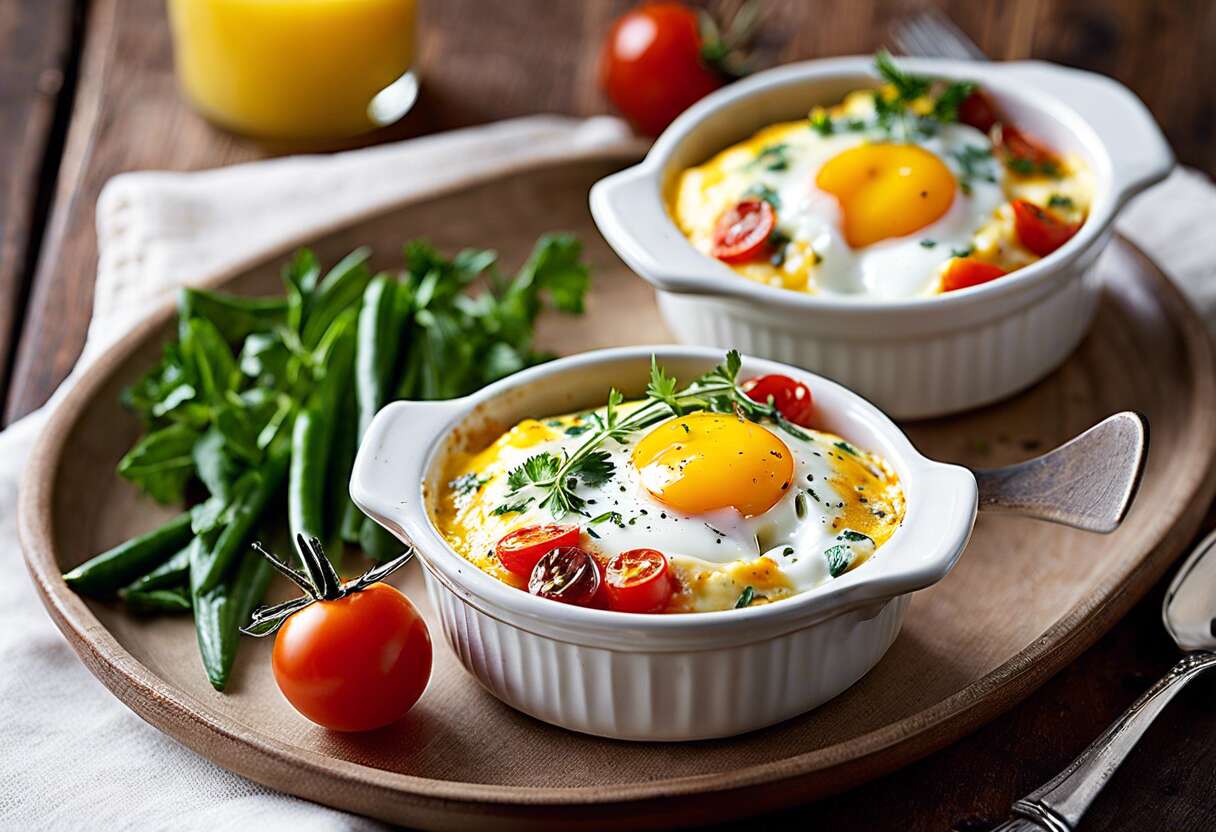 Recette d'œufs cocotte à la provençale : saveurs du Sud dans votre assiette