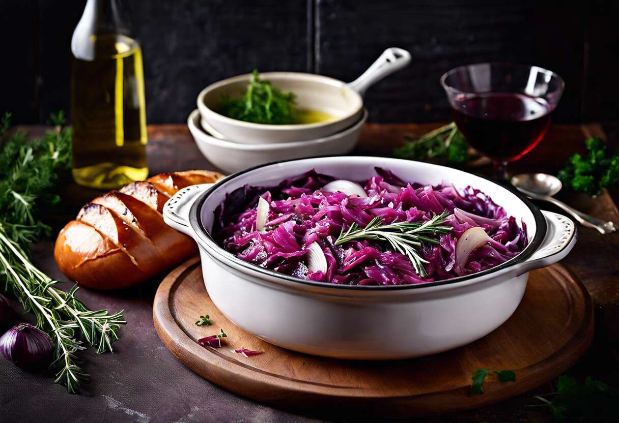 Recette de cocotte de chou rouge à la franc-comtoise : saveurs authentiques