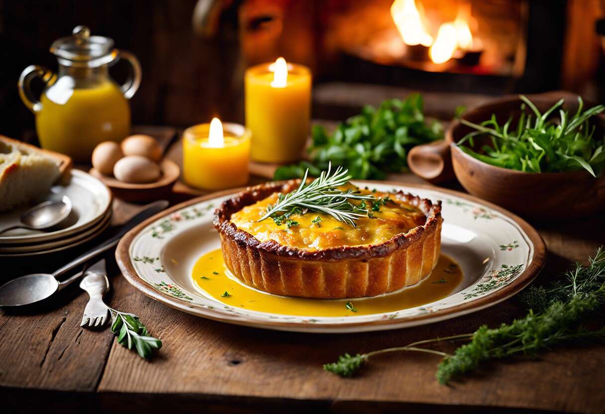 Cocotte de canard confit en croûte de pain à la moutarde : recette gourmande - Fid 1256082