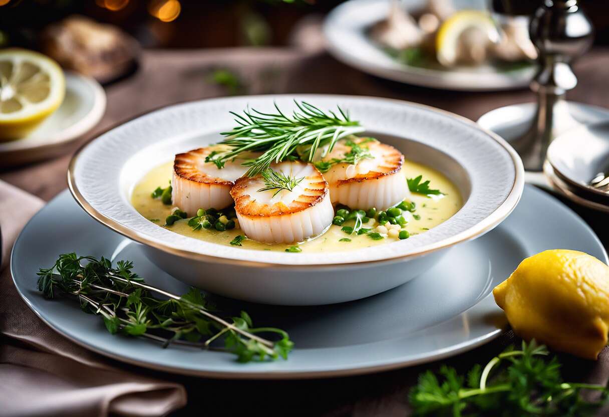 Recette cocotte de merlan et noix de Saint-Jacques : un plat gourmet