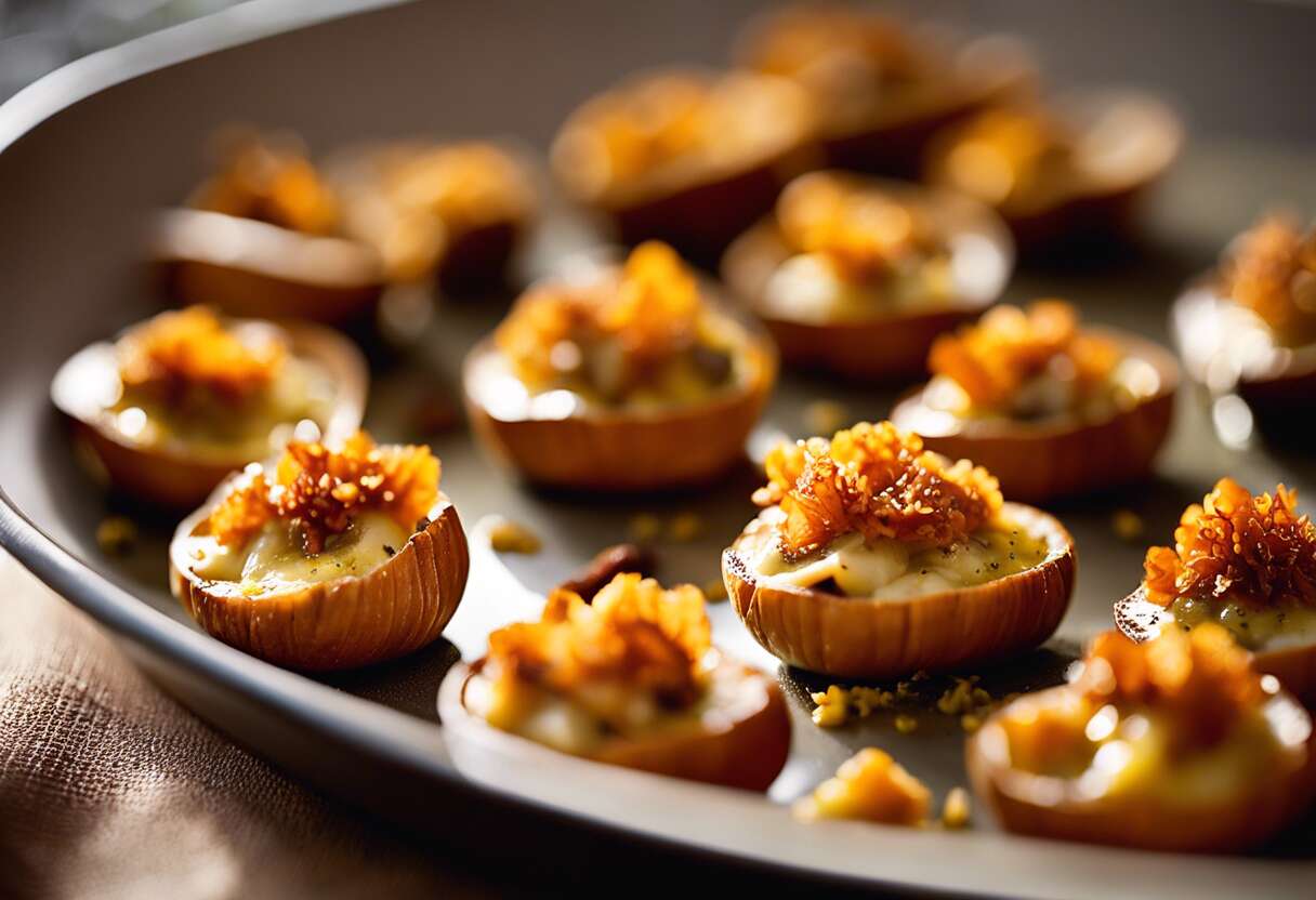 Mini-cocottes de girolles au cumin et moutarde : recette facile fid-1070052