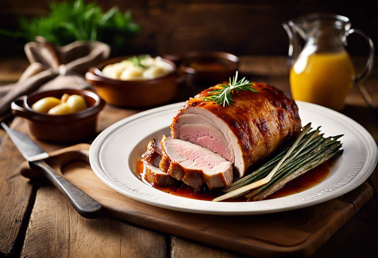 Rôti de porc aux salsifis en cocotte : recette traditionnelle et gourmande