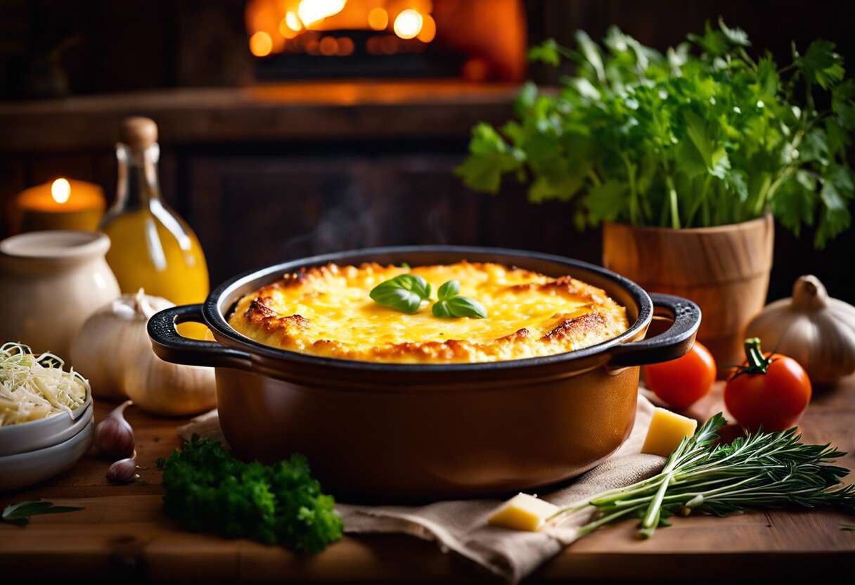 Fromages fondus et gratins : l&rsquo;art de la cuisine au four avec une cocotte