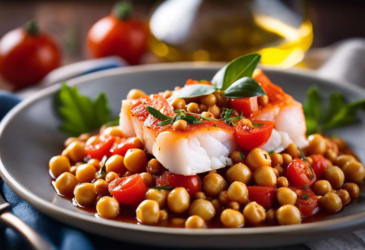 Recettes traditionnelles avec pois chiches et morue : saveurs d'antan revisitées