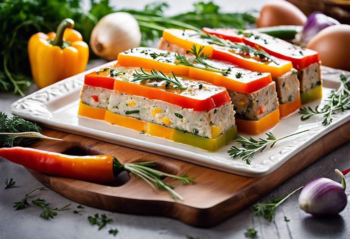 Terrine de carottes et poivrons doux facile | Recette végétarienne