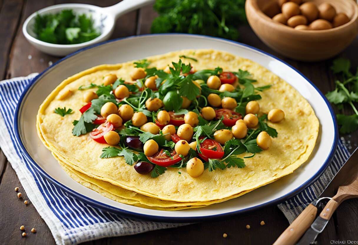 Tortilla sans œufs : recette végétarienne facile et délicieuse