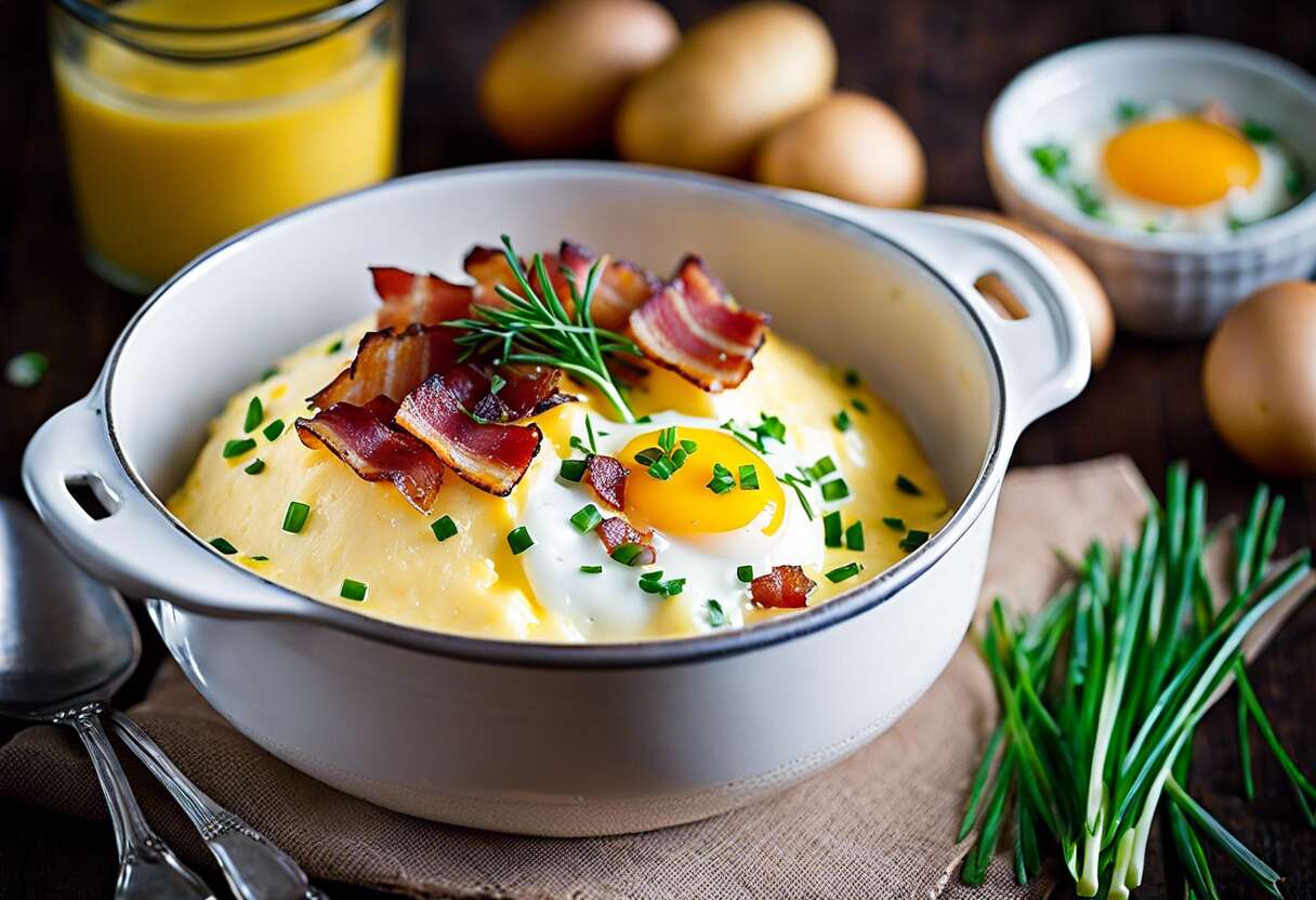 Recettes de pommes de terre façon œufs cocottes : saveurs réconfortantes
