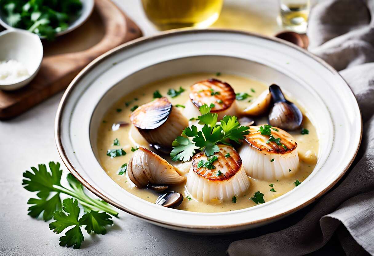 Recette de cocotte de Saint-Jacques : saveurs et tradition