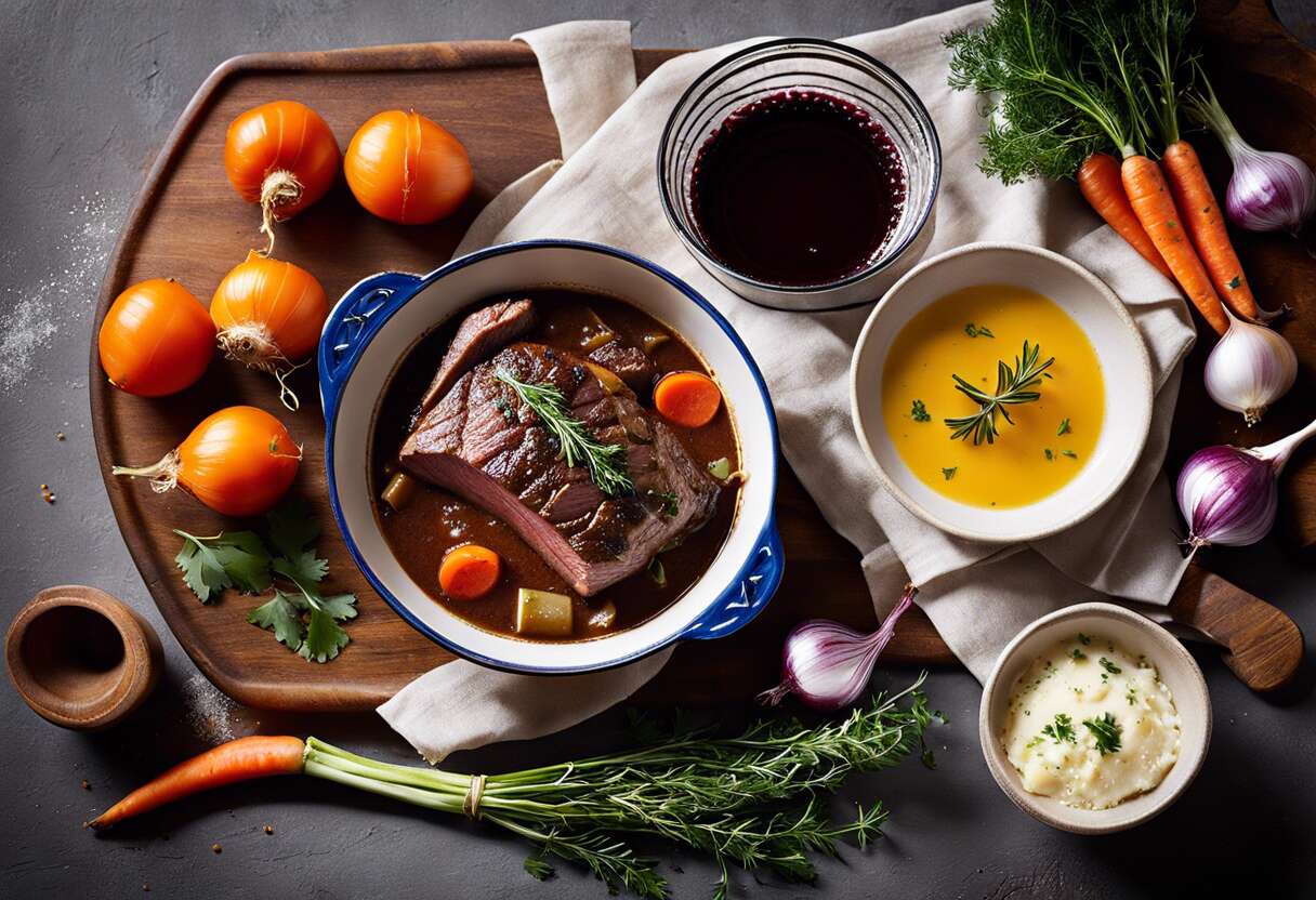 Boeuf en cocotte : recette traditionnelle et savoureuse