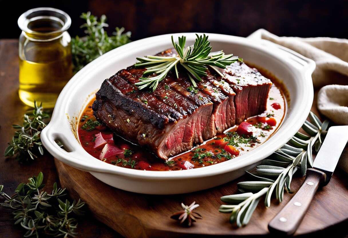 Côte de bœuf en cocotte : recette et astuces pour un plat succulent