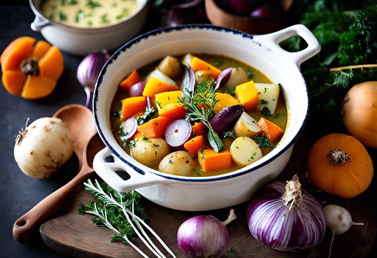 Cocotte de légumes : recette facile et savoureuse pour l’hiver