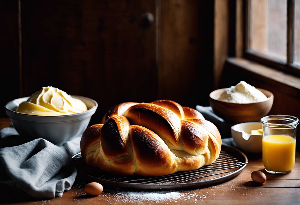 Recette de brioche tressée à la main : réalisez-la facilement !