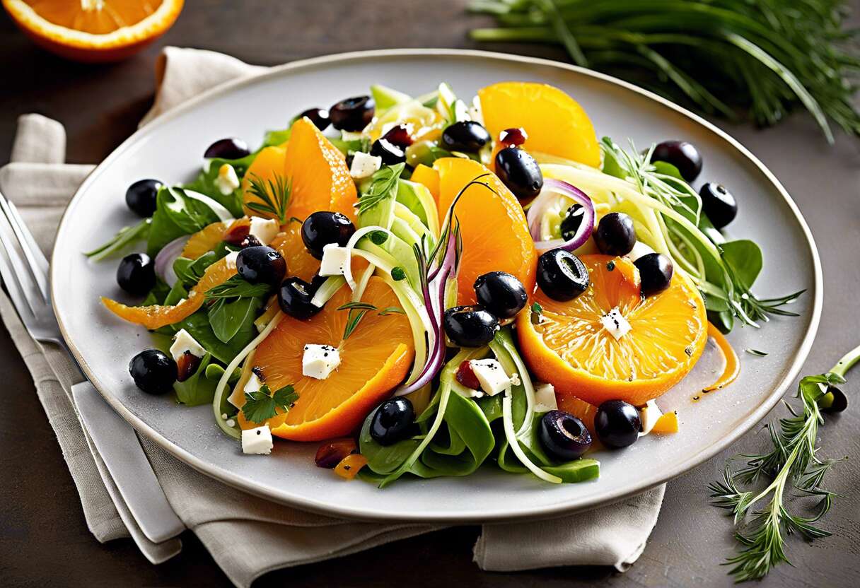 Recette de salade d'oranges et fenouil : fraîcheur et saveurs garanties