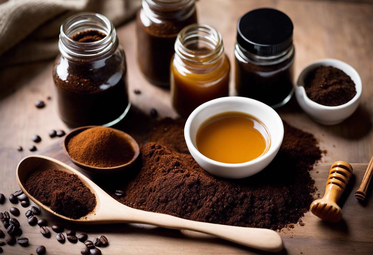 Gommage maison au marc de café : recette et bienfaits