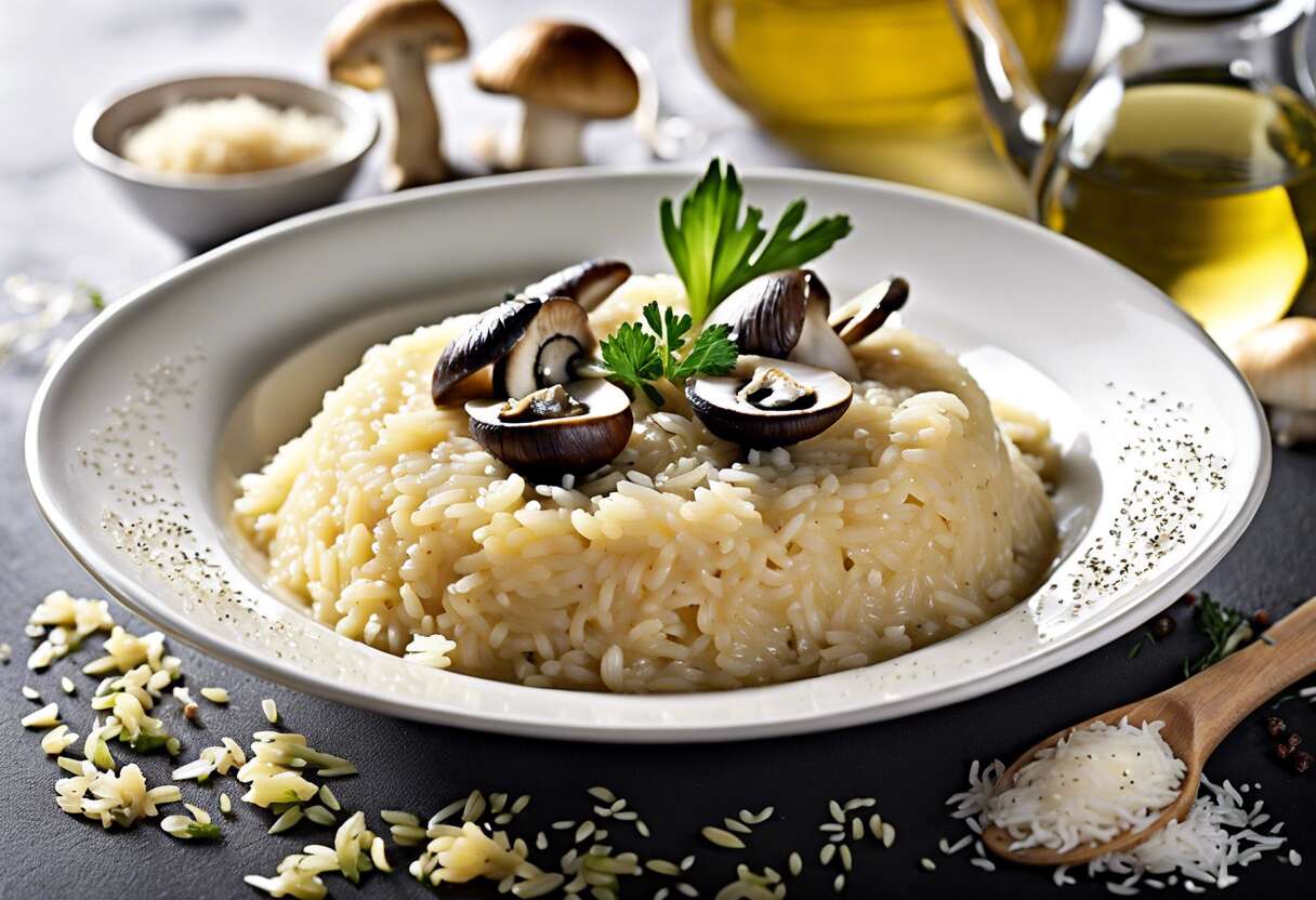 Risotto aux trompettes de la mort : recette savoureuse et astuces