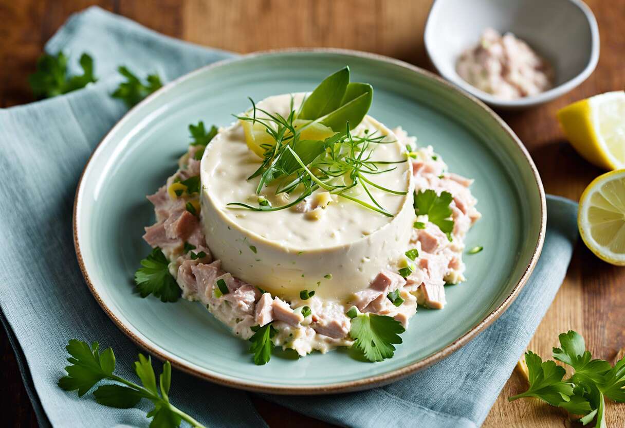 Rillettes de thon au fromage frais et citron vert : recette facile et savoureuse