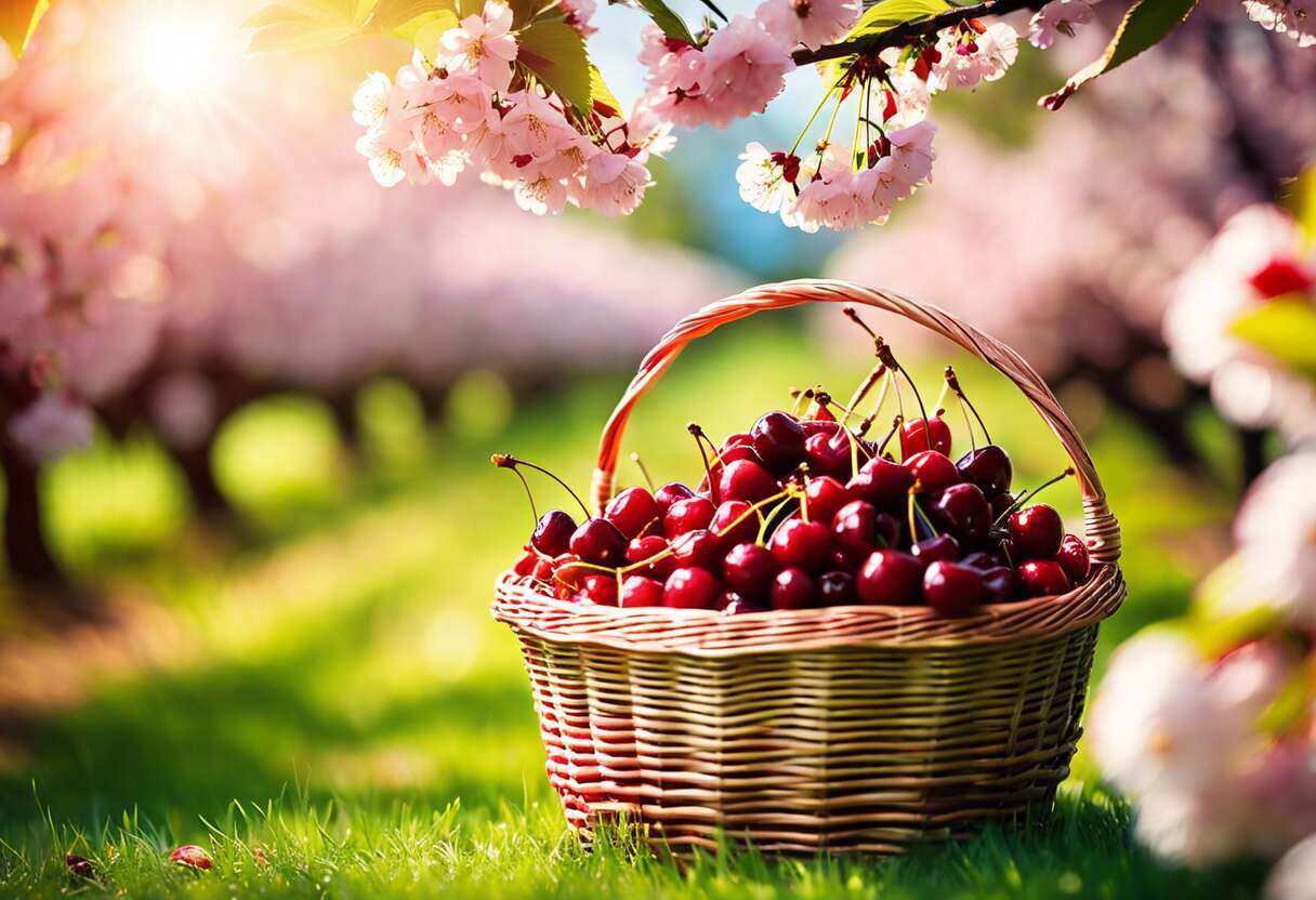 Saison des cerises : quand et où les déguster au meilleur moment ?