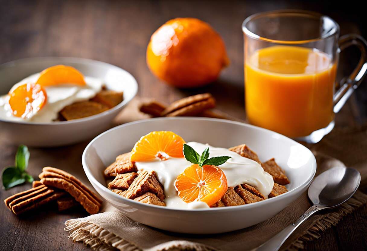 Riz au Lait à la Clémentine et Spéculoos : recette Gourmande et Facile