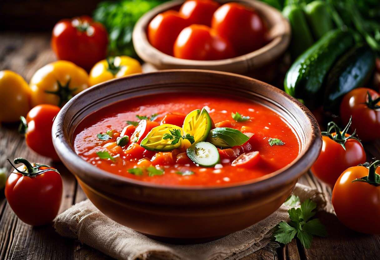 La petite histoire du gaspacho : origines et recettes traditionnelles