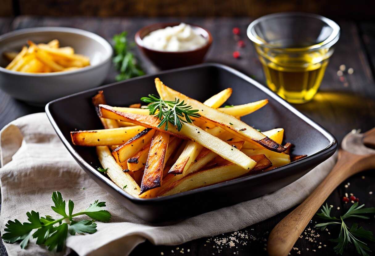 Frites de panais croustillantes : recette facile et gourmande