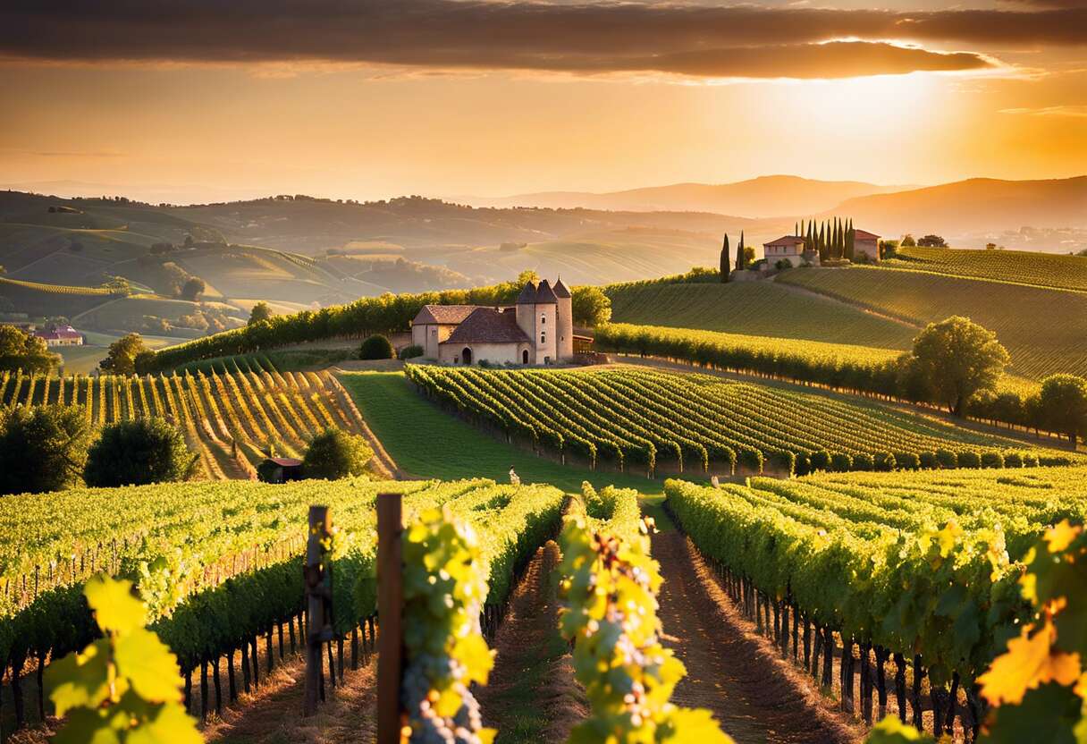 Les vins du Beaujolais : une popularité grandissante en 2024