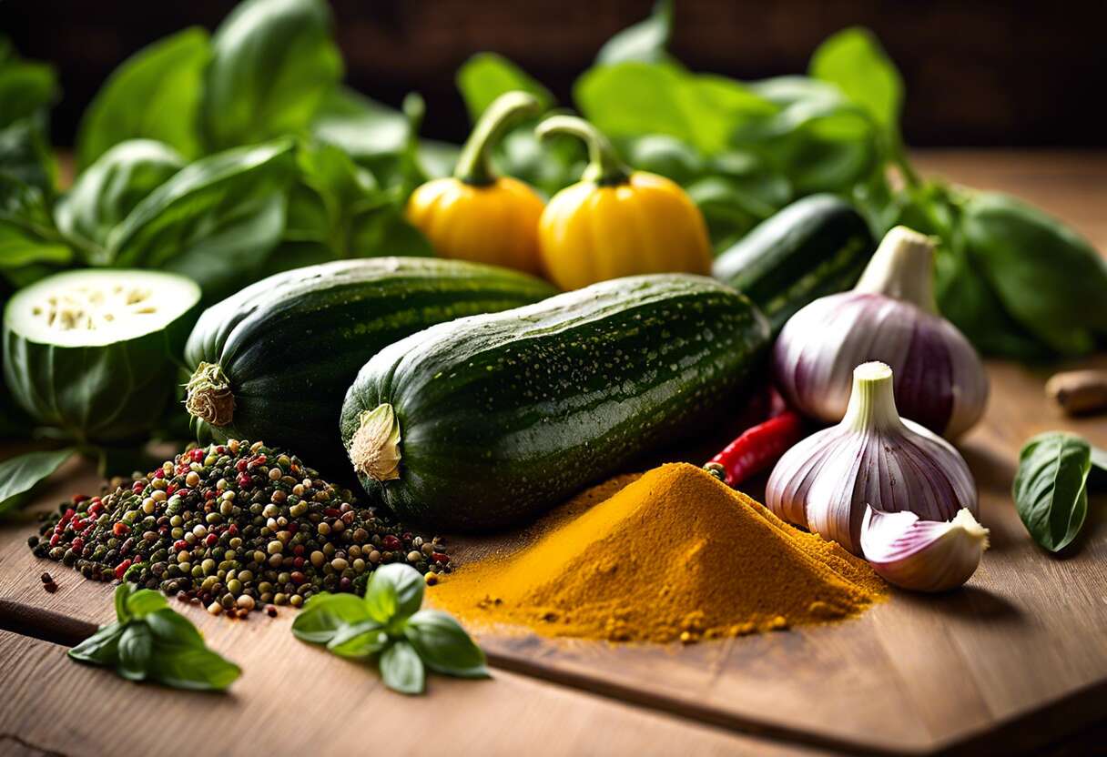 Quelles épices choisir pour sublimer vos courgettes ? Découvrez les meilleurs mariages !